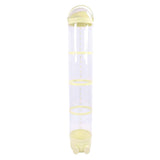 Stuffed Animal Storage Tube 162cm Large Capacity Plush Doll Storage Bucket Visible Toy Storage Bucket for Playroom Bedroom Yellow In Australia - Darrahopens