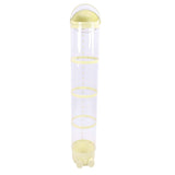 Stuffed Animal Storage Tube 162cm Large Capacity Plush Doll Storage Bucket Visible Toy Storage Bucket for Playroom Bedroom Yellow
