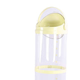 Stuffed Animal Storage Tube 162cm Large Capacity Plush Doll Storage Bucket Visible Toy Storage Bucket for Playroom Bedroom Yellow