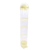 Stuffed Animal Storage Tube 162cm Large Capacity Plush Doll Storage Bucket Visible Toy Storage Bucket for Playroom Bedroom Yellow