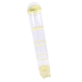 Stuffed Animal Storage Tube 162cm Large Capacity Plush Doll Storage Bucket Visible Toy Storage Bucket for Playroom Bedroom Yellow