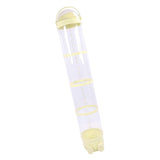 Stuffed Animal Storage Tube 162cm Large Capacity Plush Doll Storage Bucket Visible Toy Storage Bucket for Playroom Bedroom Yellow