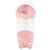 65cm Stuffed Animal Storage Tube with Light Large Capacity Multifunctional Transparent Visible Toy Storage Tube Pink In Australia - Darrahopens