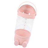 65cm Stuffed Animal Storage Tube with Light Large Capacity Multifunctional Transparent Visible Toy Storage Tube Pink In Australia - Darrahopens