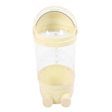 65cm Stuffed Animal Storage Tube with Light Large Capacity Multifunctional Transparent Visible Toy Storage Tube Cream Yellow In Australia - Darrahopens