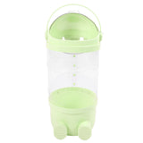 65cm Stuffed Animal Storage Tube with Light Large Capacity Multifunctional Transparent Visible Toy Storage Tube Green