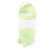 65cm Stuffed Animal Storage Tube with Light Large Capacity Multifunctional Transparent Visible Toy Storage Tube Green