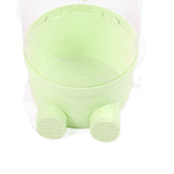 65cm Stuffed Animal Storage Tube with Light Large Capacity Multifunctional Transparent Visible Toy Storage Tube Green