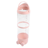 97cm Stuffed Animal Storage Tube Large Capacity Transparent Built in Light Visible Plush Toy Storage Organizer for Bedroom Sakura Pink In Australia - Darrahopens