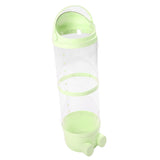 97cm Stuffed Animal Storage Tube Large Capacity Transparent Built in Light Visible Plush Toy Storage Organizer for Bedroom Green