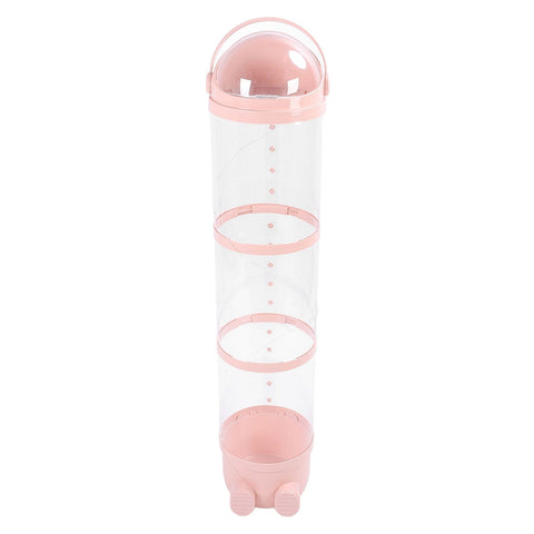 Clear Stuffed Animal Storage Tube with Light Large Capacity Transparent Kids Plush Toy Storage Bucket Organizer 130cm / 51.2in Roseate In Australia - Darrahopens
