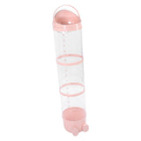 Clear Stuffed Animal Storage Tube with Light Large Capacity Transparent Kids Plush Toy Storage Bucket Organizer 130cm / 51.2in Roseate