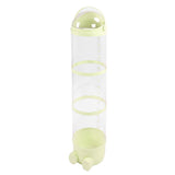 Clear Stuffed Animal Storage Tube with Light Large Capacity Transparent Kids Plush Toy Storage Bucket Organizer 130cm / 51.2in Green