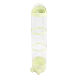 Clear Stuffed Animal Storage Tube with Light Large Capacity Transparent Kids Plush Toy Storage Bucket Organizer 130cm / 51.2in Green