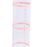 Stuffed Animal Storage Tube 162cm Adjustable Light Transparent Plush Toy Organizer Display Bucket for Playroom Bedroom Pink In Australia - Darrahopens