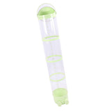 Stuffed Animal Storage Tube 162cm Adjustable Light Transparent Plush Toy Organizer Display Bucket for Playroom Bedroom Green