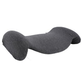 Lumbar Support Pillow 4 Levels Temperature Settings Waist Support Cushion USB Heating Lower Back Pillow for Sleeping