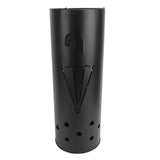 Umbrella Stand Rack Stable Anti Rollover Round Iron Metal Umbrella Holder for Home Entryway Doorway Style 1