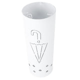 Umbrella Stand Rack Stable Anti Rollover Round Iron Metal Umbrella Holder for Home Entryway Doorway Style 2