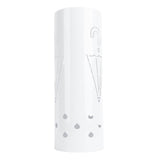 Umbrella Stand Rack Stable Anti Rollover Round Iron Metal Umbrella Holder for Home Entryway Doorway Style 2
