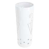 Umbrella Stand Rack Stable Anti Rollover Round Iron Metal Umbrella Holder for Home Entryway Doorway Style 2