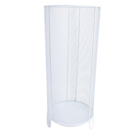 Round Umbrella Stand Rack Freestanding Umbrella Holder Bin Canes Walking Sticks Holder for Entryway Home Office Hotel B White In Australia - Darrahopens