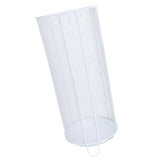 Round Umbrella Stand Rack Freestanding Umbrella Holder Bin Canes Walking Sticks Holder for Entryway Home Office Hotel B White