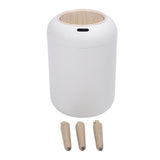 Smart Sensor Wastebasket Water Proof Plastic Touchless Trash Can Automatic Garbage Bin for Bathrooms Kitchens RVs White