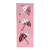 Umbrella Holder Space Saving Anti Tip Over Powder Coating Metal Umbrella Bucket for Entryway