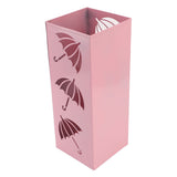 Umbrella Holder Space Saving Anti Tip Over Powder Coating Metal Umbrella Bucket for Entryway