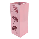 Umbrella Holder Space Saving Anti Tip Over Powder Coating Metal Umbrella Bucket for Entryway