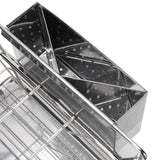 Dish Drying Rack Space Saving 2 Tier Dish Rack for Kitchen Counter Stainless Steel Dish Drainer with Cutlery Holder