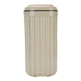 Slim Trash Can with Lid Bathroom Garbage Can with Pop Up Lid Waste Basket for Bathroom Kitchen Bedroom Office