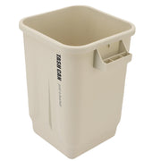 Kitchen Trash Can Garbage Compost Bin Home Wastebasket Large Capacity for Bedroom Office Craft Room White