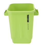 Kitchen Trash Can Garbage Compost Bin Home Wastebasket Large Capacity for Bedroom Office Craft Room Green