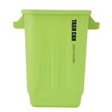 Kitchen Trash Can Garbage Compost Bin Home Wastebasket Large Capacity for Bedroom Office Craft Room Green