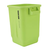 Kitchen Trash Can Garbage Compost Bin Home Wastebasket Large Capacity for Bedroom Office Craft Room Green