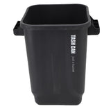 Kitchen Trash Can Garbage Compost Bin Home Wastebasket Large Capacity for Bedroom Office Craft Room Black In Australia - Darrahopens