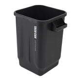 Kitchen Trash Can Garbage Compost Bin Home Wastebasket Large Capacity for Bedroom Office Craft Room Black