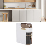 Bathroom Storage Cabinet PP PC Narrow Slim Organizer Small Corner Cabinet with 4 Wheels for Toilet Paper Kitchen Laundry Short 3 Layer