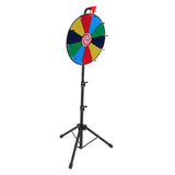Prize Wheel Erasable Editable Fortune Wheel with Stable Stand for Party Campus Activities Game Props