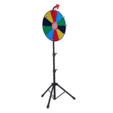 Prize Wheel Erasable Editable Fortune Wheel with Stable Stand for Party Campus Activities Game Props