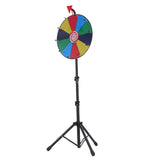 Prize Wheel Erasable Editable Fortune Wheel with Stable Stand for Party Campus Activities Game Props