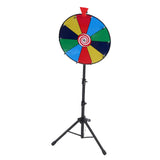 Prize Wheel Erasable Editable Fortune Wheel with Stable Stand for Party Campus Activities Game Props