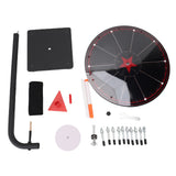 Desktop Prize Wheel Editable Erasable Stable Rotation Lucky Draw Wheel with Marker and Eraser In Australia - Darrahopens