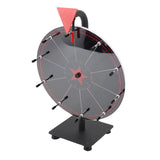 Desktop Prize Wheel Editable Erasable Stable Rotation Lucky Draw Wheel with Marker and Eraser
