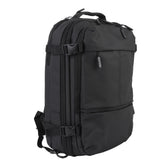Carry On Backpack for Men 36 to 55L Expandable Rainproof Travel Backpack with USB Charging Port Anti Theft Zipper Pocket for 17.3 Inch Laptop