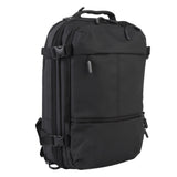 Carry On Backpack for Men 36 to 55L Expandable Rainproof Travel Backpack with USB Charging Port Anti Theft Zipper Pocket for 17.3 Inch Laptop