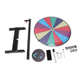 Prize Wheel Aluminum Alloy Erasable Interactive Versatile Fortune Spin Fortune Wheel for Event Party Game