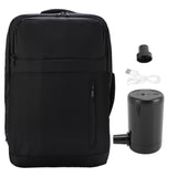 Vacuum Backpack with Pump 36L to 55L Expandable Watertight Vacuum Compression Backpack for 17.3 Inch Laptop Phone Umbrella